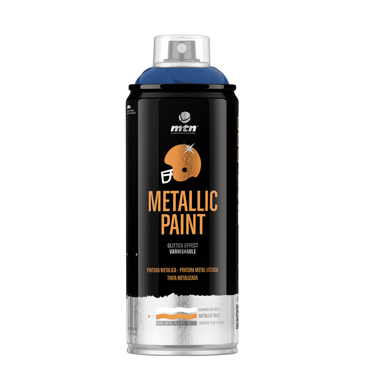 Mtn 1070507 - pro metallic paint: dark blue r-5026 | 3 stuks