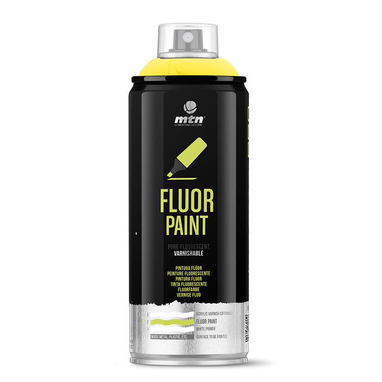 Mtn 1070470 - vernice fluorurata pro: gialla | 3 pezzi