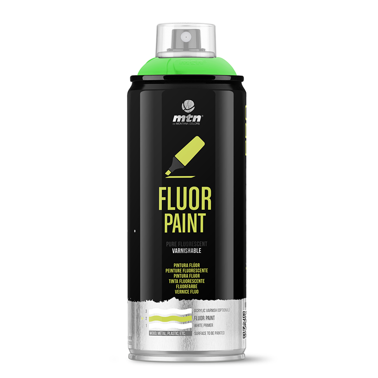 Mtn 1070472 - vernice fluorurata pro: verde | 3 pezzi