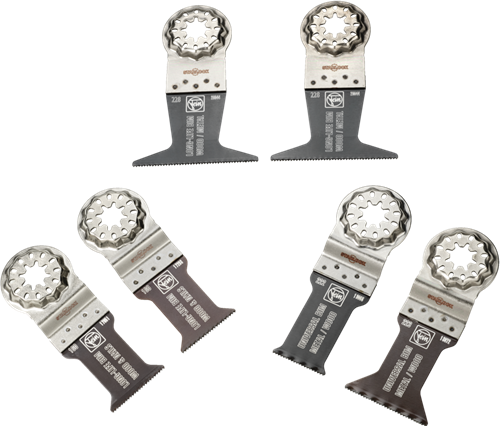 Juego de hojas de sierra Fein madera metal (6uds) (nml)