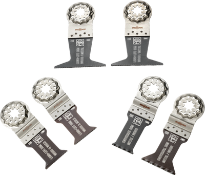 Juego de hojas de sierra Fein madera metal (6uds) (nml)