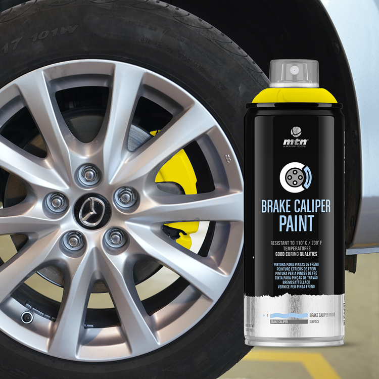 Mtn 1070499 - pro brake caliper paint yellow | 3 stuks