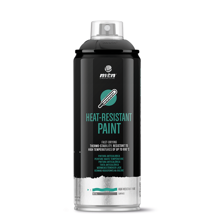 Mtn 1070491 - pro resistente al calore: nero resistente al calore | 3 pezzi