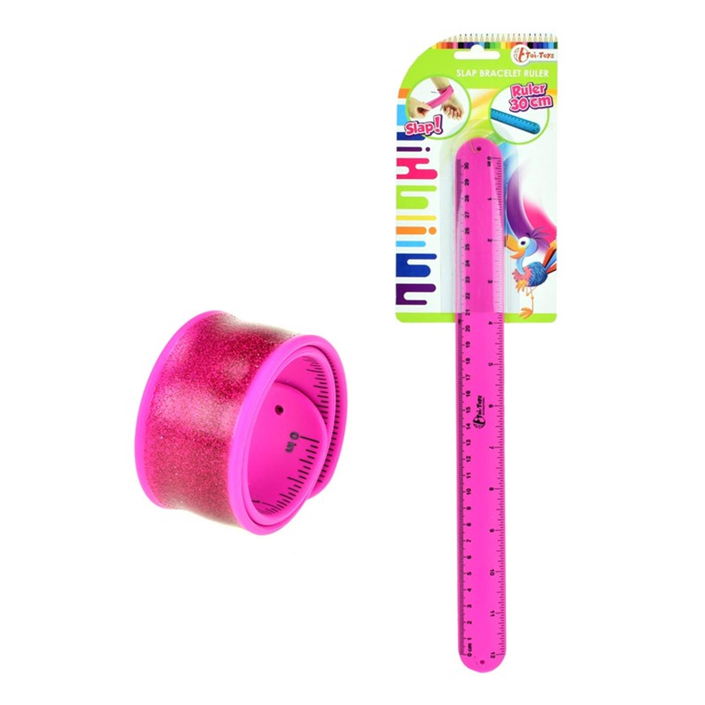 Toi-toys toi toys pulsera plegable regla rosa