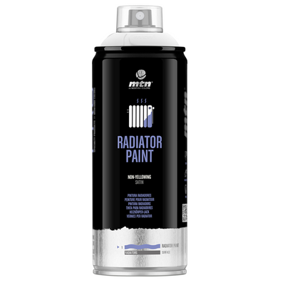 Mtn 1070438 - pro radiator paint: white | 3 pieces