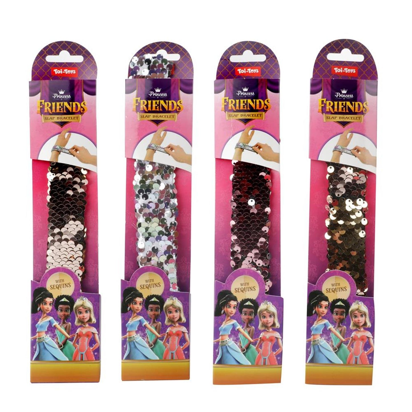 TOI-TOYS Friends Klapbrarmband con PaileTten