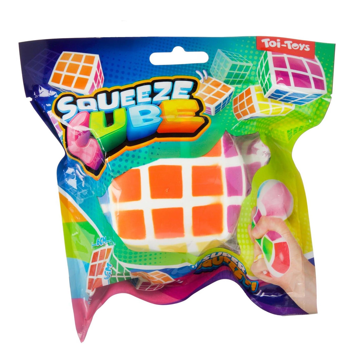Toi-Toys Squeeze Cubo Magico Puzzle 6 cm | 6 pezzi