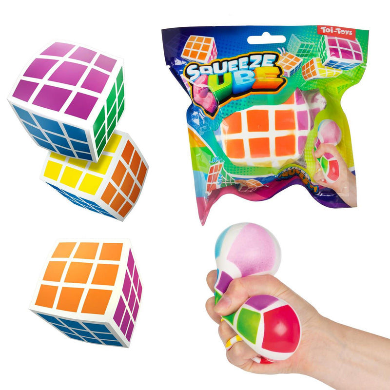 Toi-Toys Squeeze Cubo Magico Puzzle 6 cm | 6 pezzi