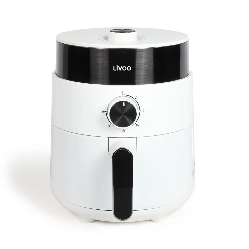 Livoo Livoo Airfryer Multifuncional 1200 W 2.5 L blanco