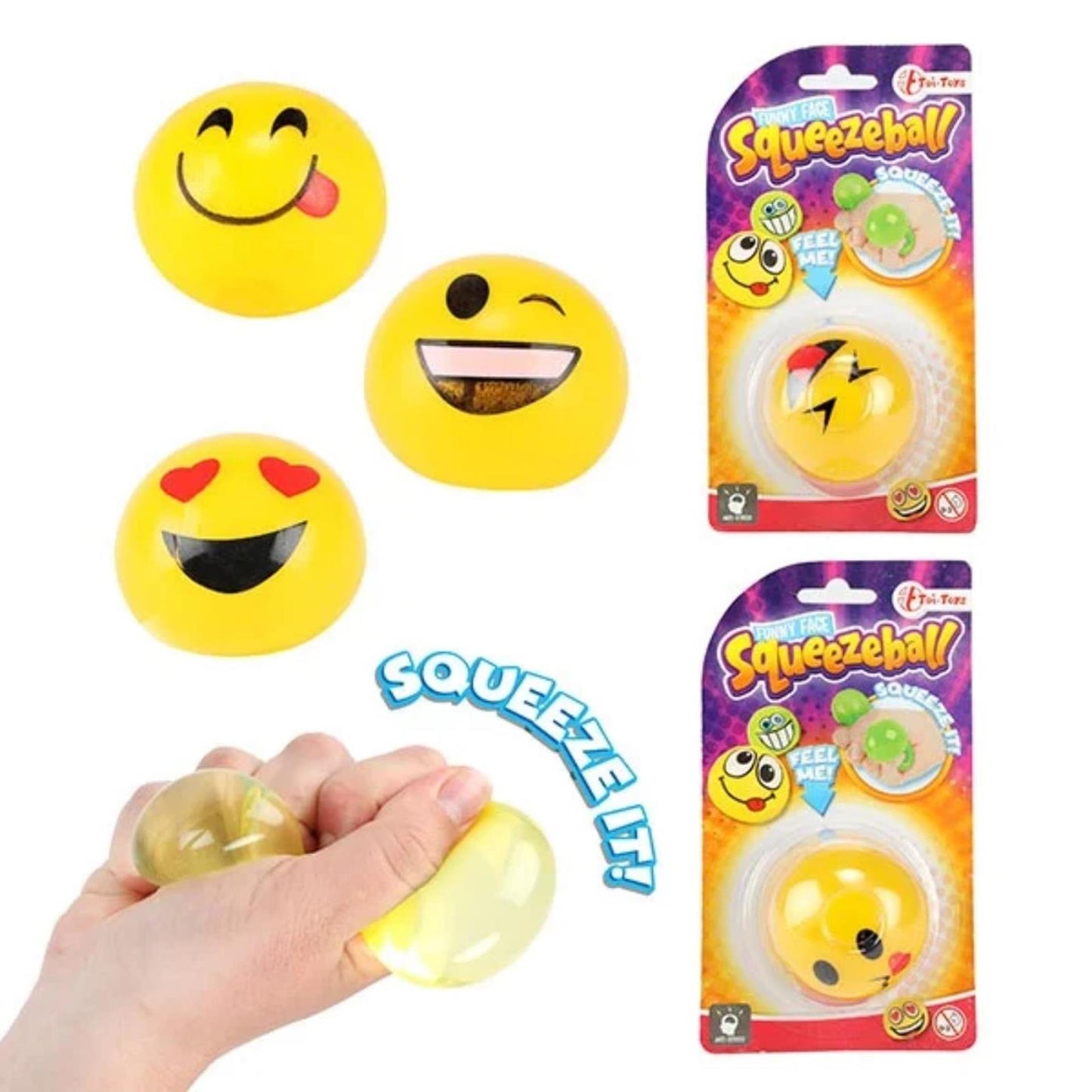 Toi-toys Streeze Ball Ride Face