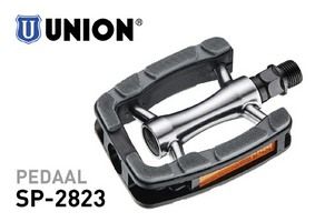 Union Pedals SP-2823 ALUMINIO ANTI-SLIP SILVER