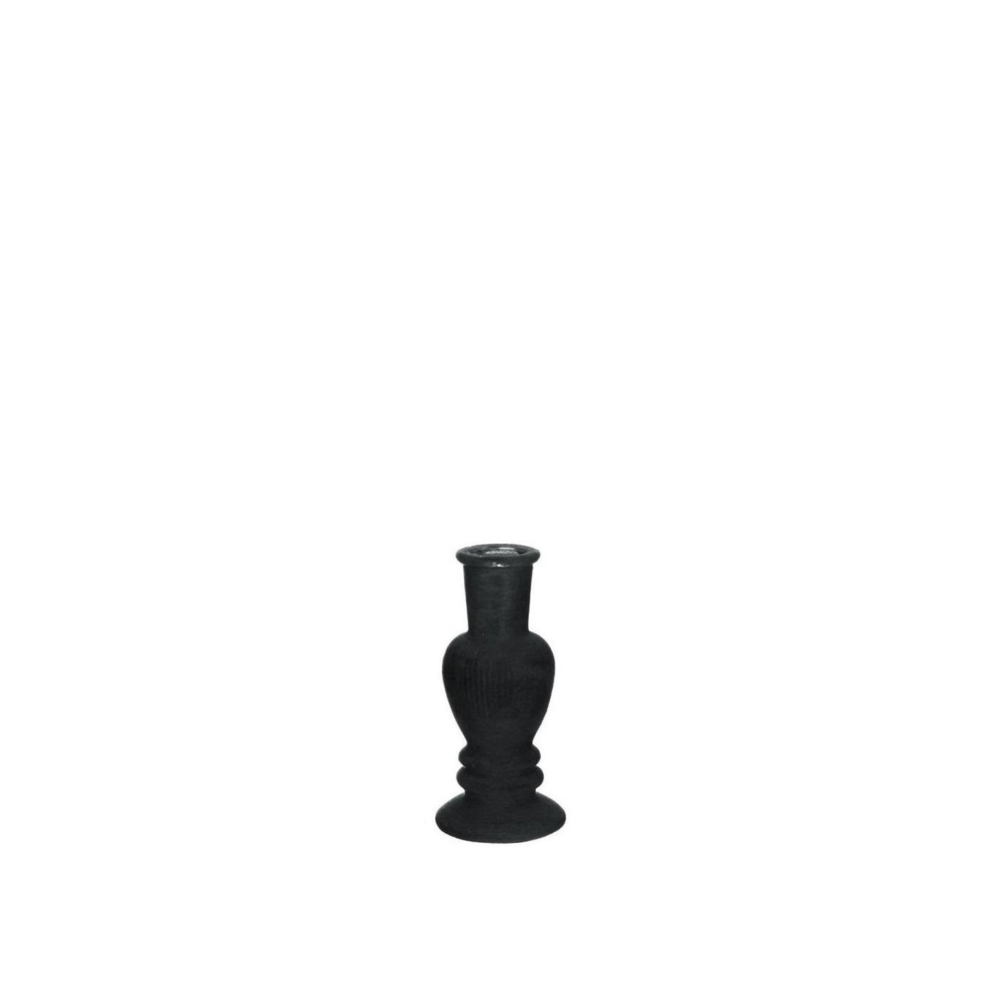 Ideas 4 estaciones candelabro Venecia terciopelo flocado negro ø5cm