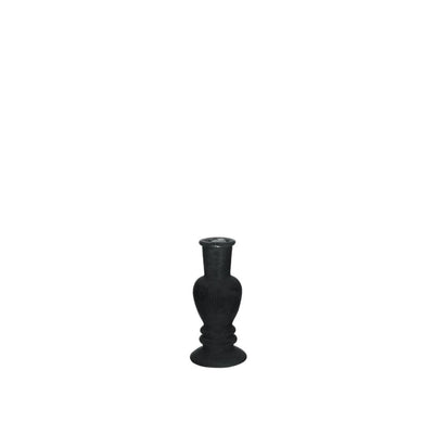 Ideas Candeliere 4 stagioni Venezia velluto floccato nero ø5cm