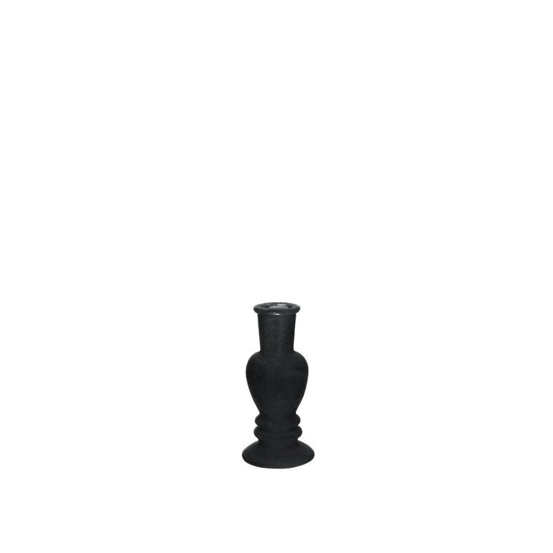 Ideas Candeliere 4 stagioni Venezia velluto floccato nero ø5cm