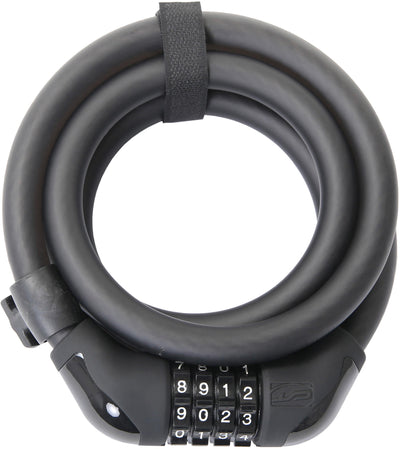 Contec zahlen-spiralkabelschloss powerloc ct comb.coil.cab.powerloc 15mm x 185 cm black