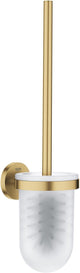 Set scopino WC Grohe Start - montaggio a parete - viti o colla - vetro metallo - Cool Sunrise spazzolato