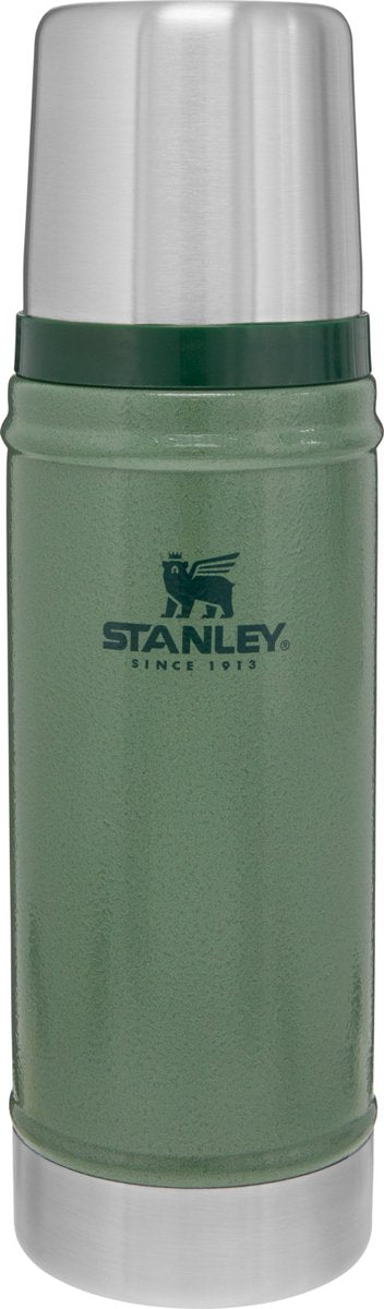 Thermos Stanley Classic Legendary da 0,47 l - mantiene caldo o freddo per 15 ore - a prova di perdite - lavabile in lavastoviglie - senza BPA - per caffè, tè e altro - thermos in acciaio inossidabile - verde martello