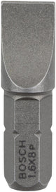 Bosch - punta extra dura s 1,6x8,0, 25 mm