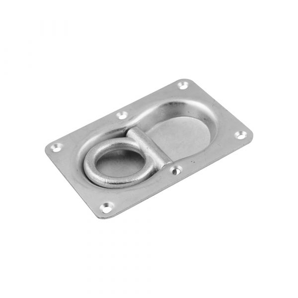 Floor ring foldable double