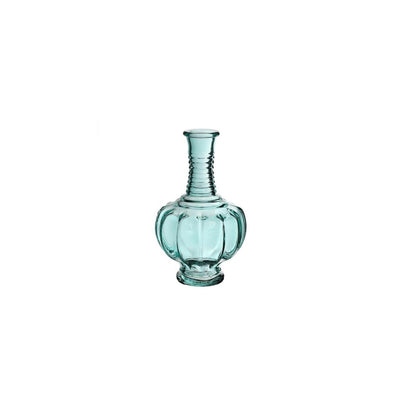 Vaso Ideas 4 stagioni trevi in vetro ø9xh15cm azzurro