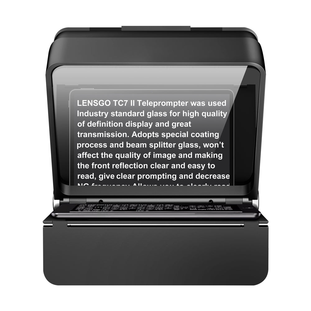 Lensgo teleprompter autocue tc7ii ultimate kit