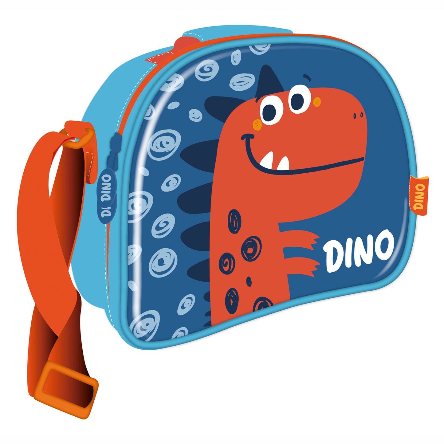 Vriendelijke dino Isothermische 3D Lunchtas Vriendelijke Dino