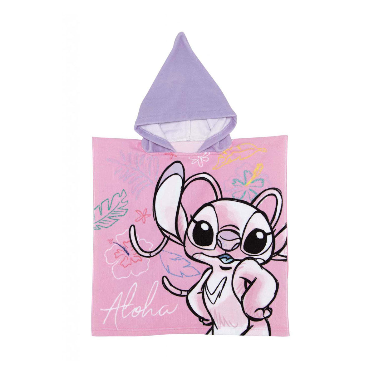 Handdoek poncho stitch angel