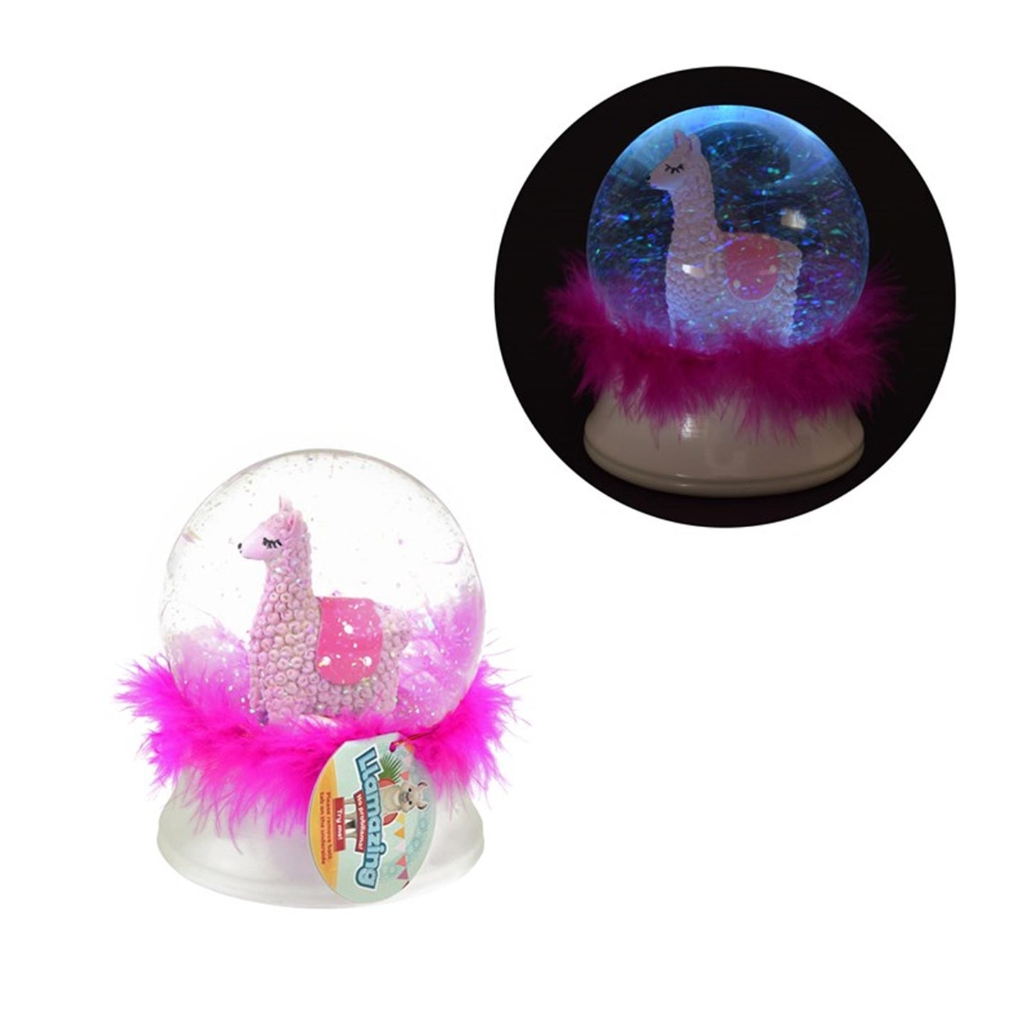Ideas 4 seasons bellagio vaas glas ø8,5xh15cm lichtblauw