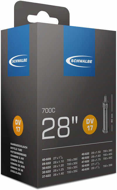 Schwalbe Tube #17 28 47-622 635 DV40 AUM