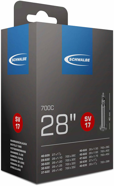 Schwalbe Tube #17 28 47-622 635 SV40 AUM