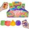 Toi-toys divertente textuurknijpbal geometric, 5 cm