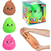 Toi-toys Fun Malleable Smiling Turd XXL Stretchble, 13 cm