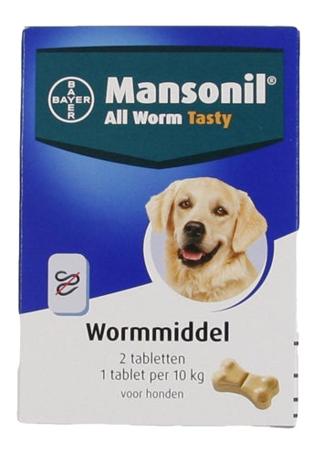Cane Mansonil Tutte le compresse gustose