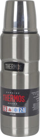 Botella termo king - 0,47 litros - color plateado