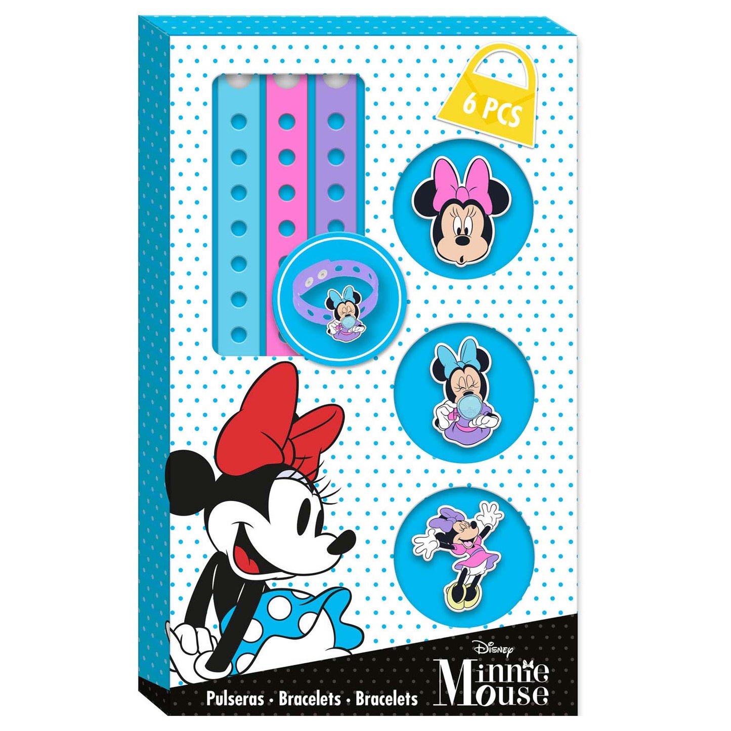 I braccialetti con ciondoli fanno mouse Minnie