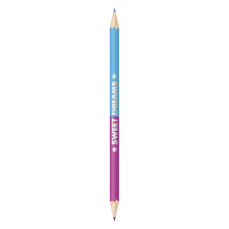 Bambini in licenza Sogni d'oro matite colorate doppie, 12st