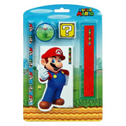 Kids licensing super mario stationery set, 5dlg. - afbeelding 1