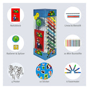 Kids licensing super mario stationery set tower, 35dlg. - afbeelding 4