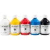 Creativ company pintura acrílica, semibrillante, colores primarios, 5x500 ml 1 caja
