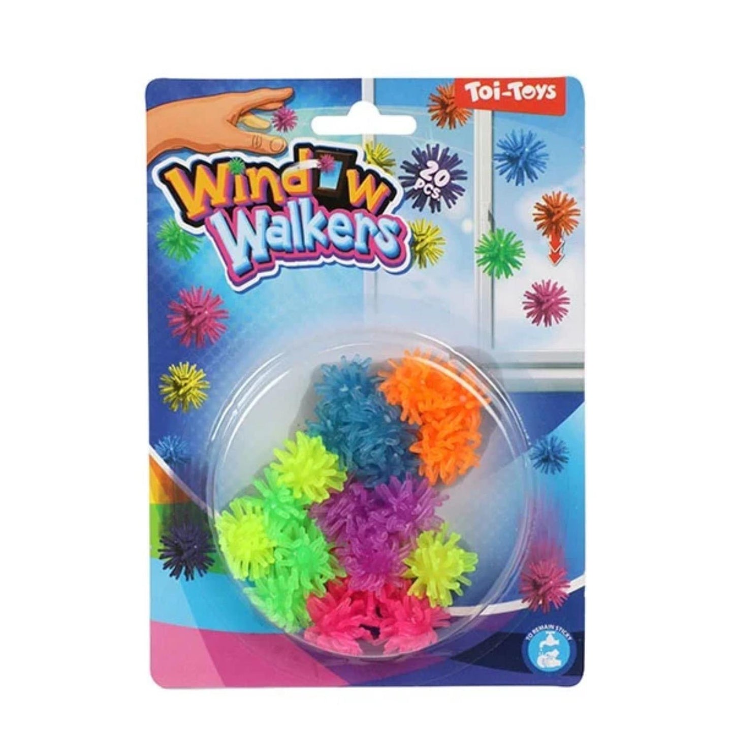 Toi-Toys Window Crawlers Pufferball, 20 °.