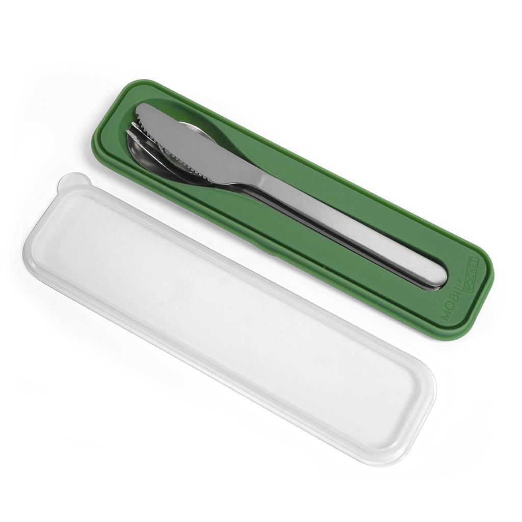 AMEFA AMEFA TO GO CUNLERY Set de acero inoxidable de 4 piezas