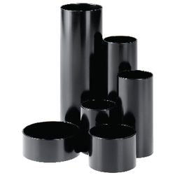 Portapenne wedo in plastica ABS nera