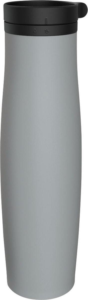 Camelbak beck vacuum stainless - isolatie drinkfles - 620 ml - rvs - lekvrije drinkfles - waterfles - reisbeker - thermosfles - grijs (stone)
