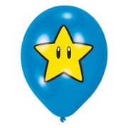 Super Mario Super Mario Látex Balloons, 6st. - afbeelding 3