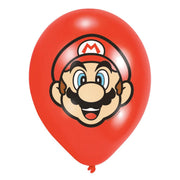 Super Mario Super Mario Látex Balloons, 6st. - afbeelding 5