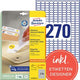 Etichette riadesive avery zweckform bianche