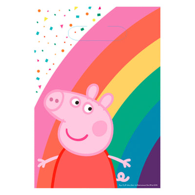 Peppa pig uitdeelzakjes , 8st.