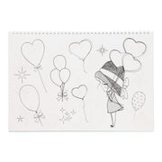 Schetsblok Zeemeermin met Stickers - afbeelding 3