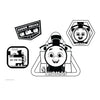 THOMAS The Train Sketch Block con pagine da colorare e modello
