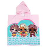 Lol surprise poncho, 55x110cm - afbeelding 1